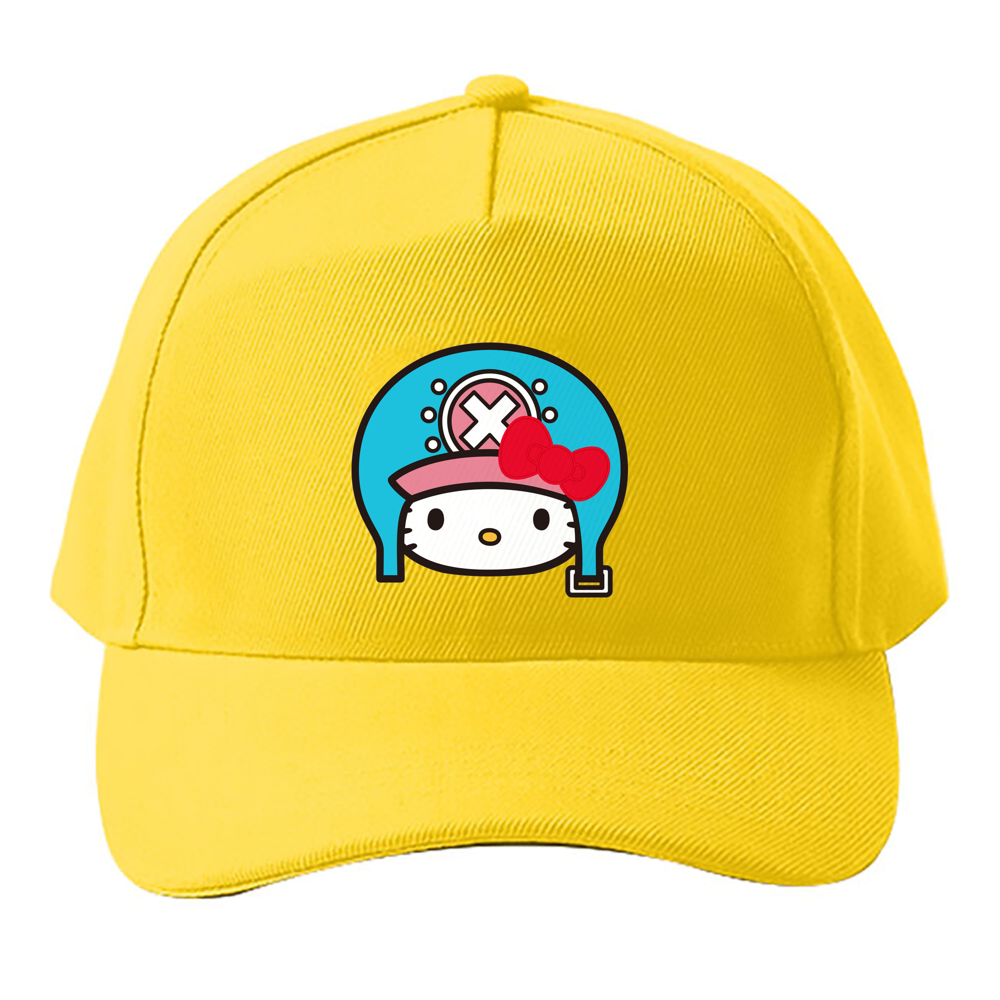 （画像用） Hello Kitty ハローキティ ベースボールキャップ 綿100％ 男女兼用 帽子 スポーツ